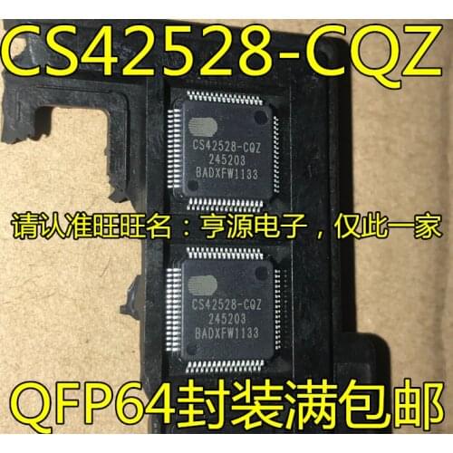 CS42528CQZ CS42528-CQZ digital to analog converter DAC original authentic QFP64