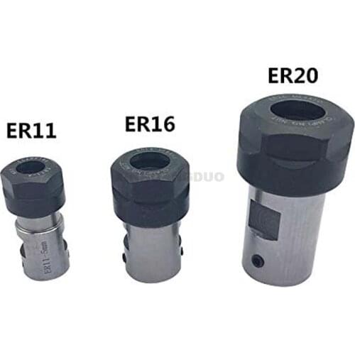 ER11 ER16 ER20 C16 C20 C25 Motor Shaft Extension Rod Spindle Tools Holder Inner For CNC Milling Boring Chuck handle 5mm 6mm 8mm
