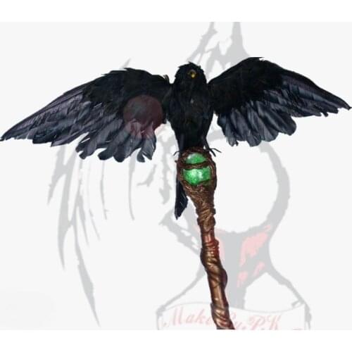 Wand Dark Witch Cosplay Magic Wand Cosplay Props Model Collection High Quality 55" Length