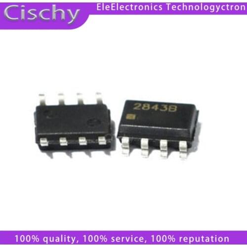 10PCS UC2843BD1R2G UC2843B UC2843 2843B SOP-8