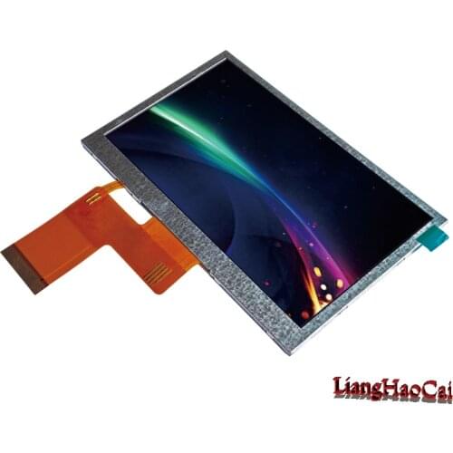 4.3 inch IPS LCD 480 * 272 resolution 40PIN plug in RGB interface, optional capacitive touch