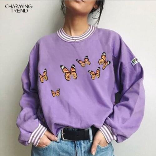 Женские толстовки с принтом Charmingtrend China At AliExpress