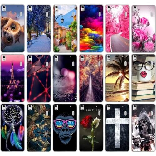 Case For Lenovo K3 NOTE Case 5.5" Soft TPU Back Cover for Fundas Lenovo K3 Note K50 A7000 A 7000 a7000 Lemon K50-T5 Phone Cases