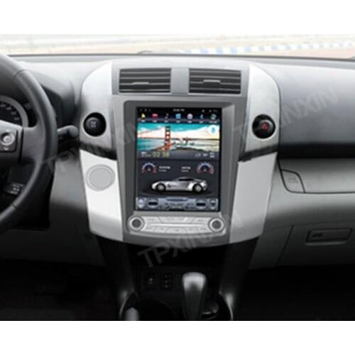 Tesla Style Android 9.0 6 Core Car GPS Navigation For Toyota RAV4 2006-2012 Stereo Headunit Multimedia Player Auto Radio Carplay