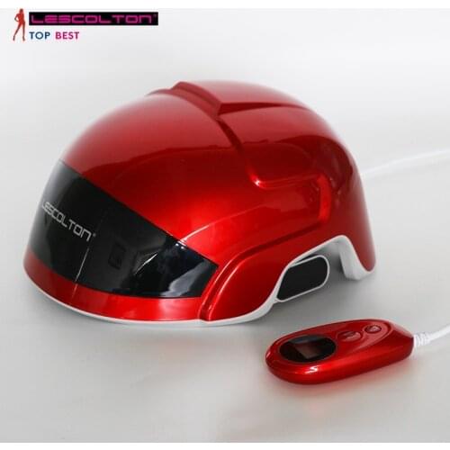 Lescolton LLLT Hair Regrowth Laser Helmet Professional Therapy Anti Loss Treatment Promote Hair Cap Device For Men and Women