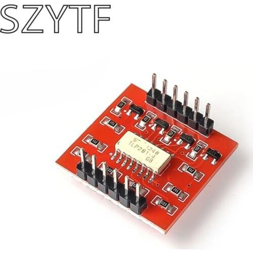 TLP281 4 opto-isolation module expansion board electronic building blocks of high and low module