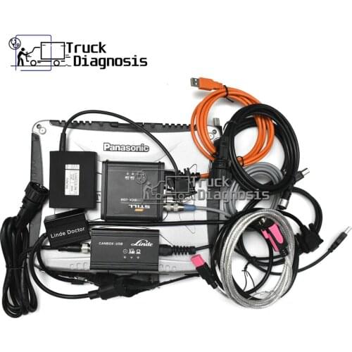 Judit Incado Box Diagnostic Kit JUDIT 4 Jungheinrich Linde canbox Still forklift Diagnose tool canbox doctor STILL+CF19 laptop