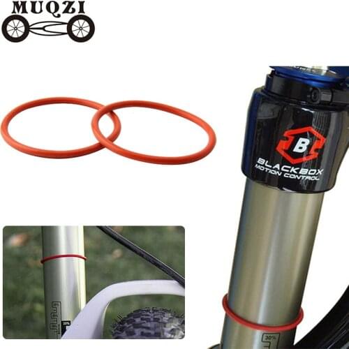 MUQZI 2pcs Front Fork 30mm/32MM Suspension Circle Suspension Silicone Travel Circle Mountain Bike Road Bike