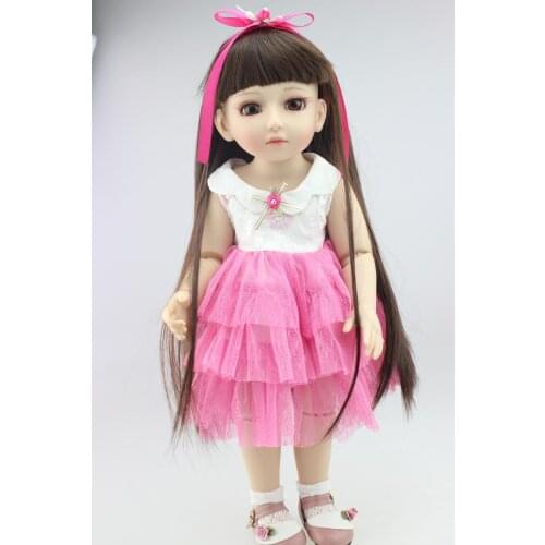 45CM plastic dolls girl toys gift,NO.20180616-5