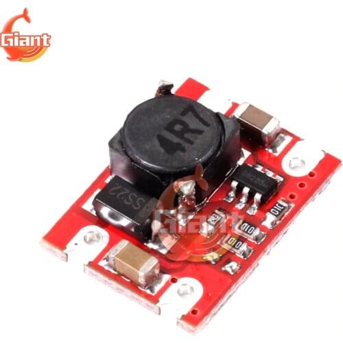 DC-DC 2V-5V to 5V Step Up Boost Power Supply Module Voltage Converter Board 2A Fixed Output High Current for Dry/Lithium Battery