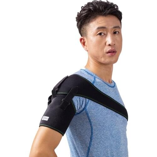 Shoulder Support, Breathable Shoulder Stability Brace for Injury Prevention, Rotator Cuff, Dislocated AC Joint, Shoulder Pain