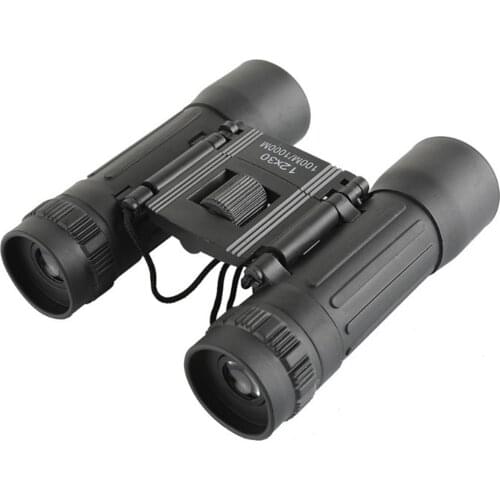 Portable Binoculars Mini Zoom 12X30 Long Distance Folding Day Night Vision HD Telescope For Outdoor Hunting Camping Pocket