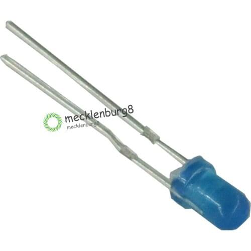 100Pcs LED 3MM BLUE COLOR BLUE LIGHT Super Bright