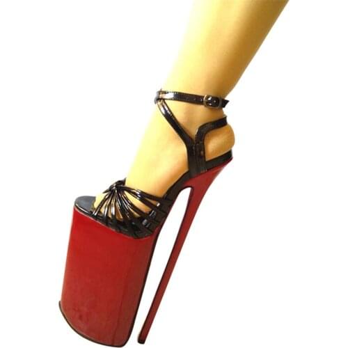 Womens shoes Sexy Genuine Leather Stiletto Heel Platform Sandals High Heels US size 5-13 No.y3004r