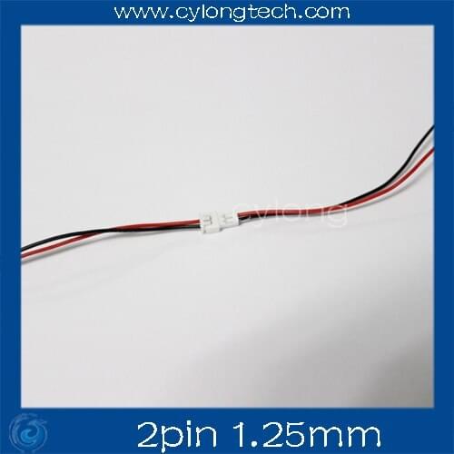 10 x Micro JST 1.25 2-Pin Male , Female Connector plug w/.Wire.2pin 1.25mm