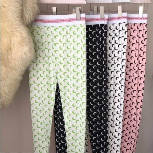 21SS new multicolor pantyhose leggings women print seamless leggings sweatpants