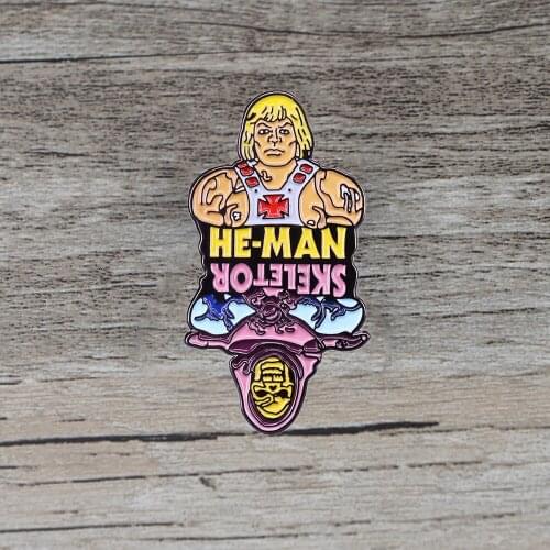 BG1029 Cartoon Enamel Pin Movie Brooch Pin Backpack Collar Hat Badge Lapel Pin Women Men Jewelry Gifts