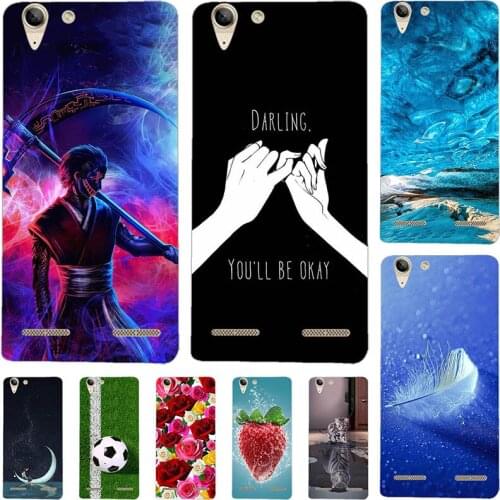 For Lenovo Vibe K5 Lenovo K5 Plus A6020 A6020a40 A6020a46 5.0" Case Cartoon Pattern Soft TPU Cover Coque Animal Flower Shell