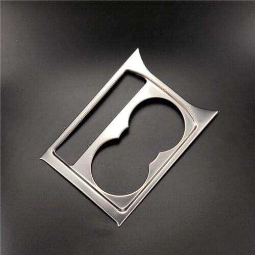 Cotochsun Car Styling Accessories Gear Panel Water Cup Holder Trim Decorative Sticker case For Volkswagen Touran 2016-2020