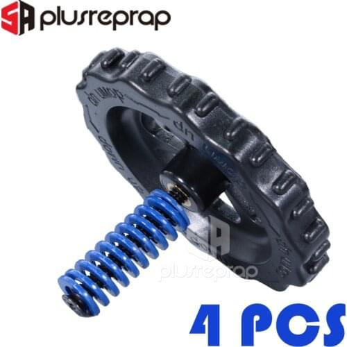 3D Printer Parts 4pcs Spring For Heated bed Kit Adjustment Hotbed Plate 3D Printer Accessories Reprap For Ender 3 pro CR10 MK3