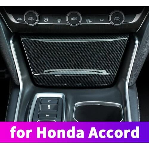 For 10th Honda Accord 2018 2019 decorative accessories Central control cigarette lighter panel flip cover decorative frame cover