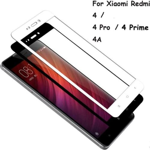 For Xiaomi Redmi 4 / 4 Pro / Prime / 4A Full Cover Tempered Glass Screen Protector Ultra Thin Explosion-proof Protective Film