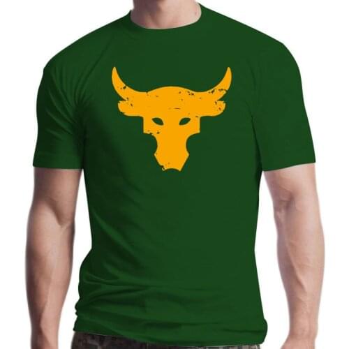 New 2021-20212021 T-Shirt Tshirt Brahma Bull The Rock Project Gym Logo 100 Cotton Size M