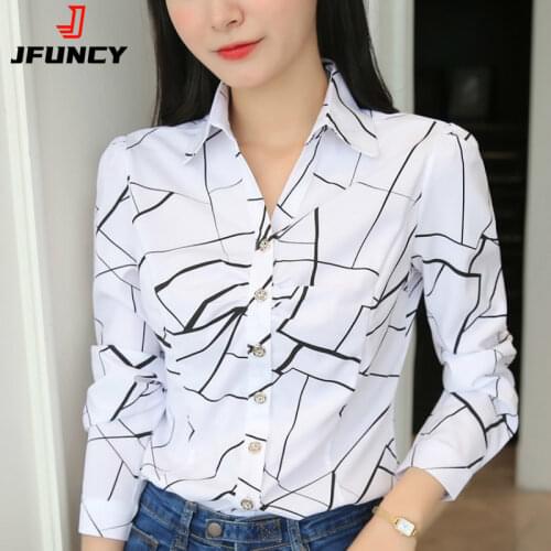 JFUNCY Womens Long Sleeve Shirts