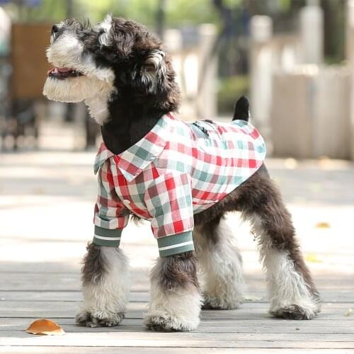 Hoopet Classic Warm Dog Clothes Puppy Pet Cat Jacket Coat Winter Fashion Soft Sweater Clothing For Small Dogs Chihuahua