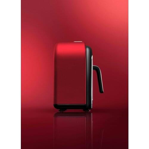 Roe Sake Turkish Coffee Machine Red easy use steel body low electric consumption black Red coffee machine