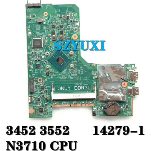 For Dell inspiron 3452 3552 laptop Motherboard N3710 CPU 14279-1 896X3 CN-0V0D1T V0D1T mainboard 100%tested