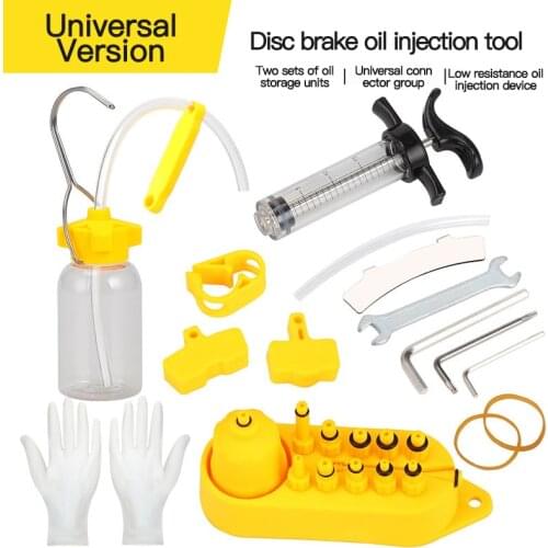 Mountain Bicycle Tool Outdoor Set Repair Bleed Kit Cycling Riding Oil Mineral Disc Brake Change Hydraulic Bike oil change fill t