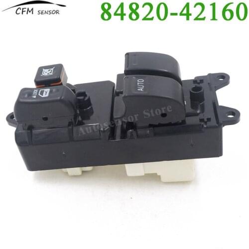 New 84820-42160 Power Window Regulator Master Switch For Toyota RAV4 2000-2005