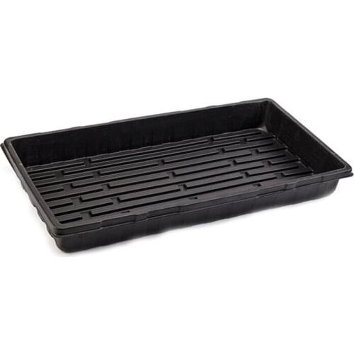 Practical 5 Packs Plastic Growing Trays Seed Tray Seedling Starter for Greenhouse Hydroponics Seedlings Plant Germination