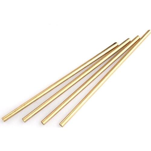 Small Diameter Brass Rod Drive Shaft Diameter 1mm/1.5mm/2mm/ L 500mm Copper Transmission Axle Accessories for RC Boat/Car/Amm
