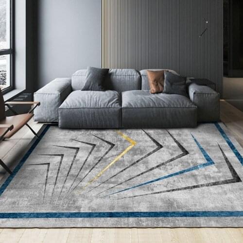 Modern American Carpet Living Room Bedroom Nordic Simple Sofa Coffee Table Mat Home Light Luxury Bedside Rug Large Area Carpet