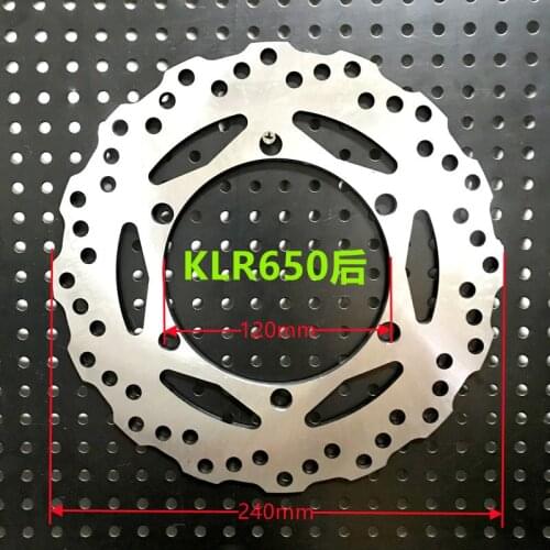 Motorcycle brake disc for Kawasaki KLR650 rear 2008-2019