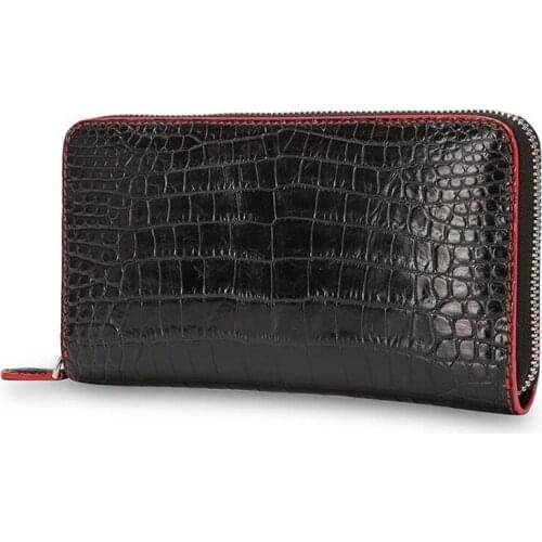 Xiangdongdong men clutch bag Genuine crocodile leather men bags Mens bags Make to order men wallet