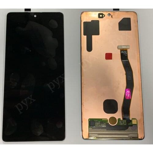 ORIGINAL SUPER AMOLED LCD 6.7'' For Samsung Galaxy S10 Lite LCD Display SM-G770F/DSM SM-G770U1 LCD Touch Screen Digitize Frame