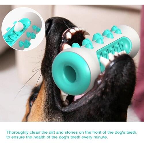 Dog Toothbrush,Indestructible Dog Chew Toys for Aggressive Chewers,Dog Dental Chews Toy,Teeth Cleaning Toys,Dog Brushing Stick