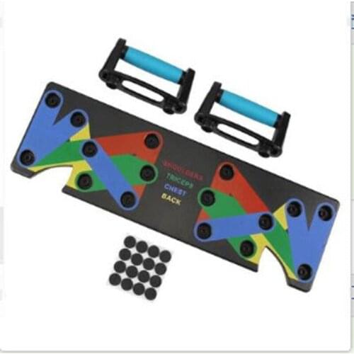 9 in 1 Push Up Rack Board Men Women Fitness Exercise Push-up Stands Body Building Training System Home Gym Fitness Equipment