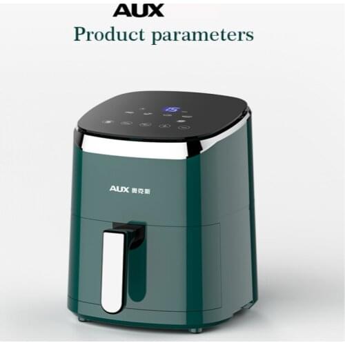 Oaks 1400W 4.5L Air Fryer Oil-free Healthy Fryer Cookware Multifunctional Smart Touch LCD Fryer French Fries Pizza