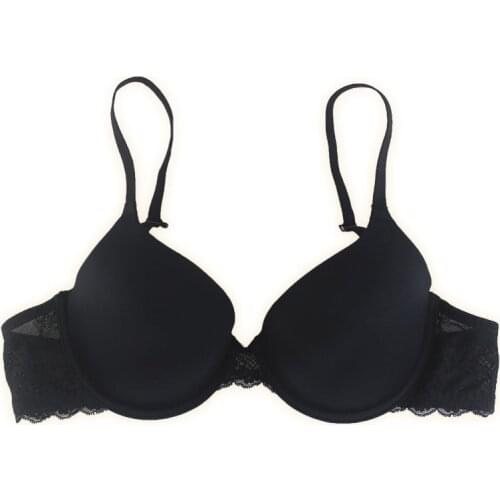 New Black High Quality Lace Back Clips Sexy Bra for women/female/lady, Fashion Lingerie Underwear BRB004