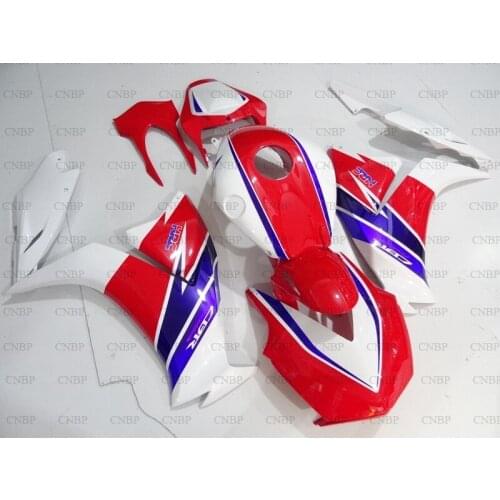 CBR1000RR 2008 - 2011 Motorcycle Fairing CBR1000 RR 2010 Body Kits CBR1000 RR 2010 Red White Racing Fairings