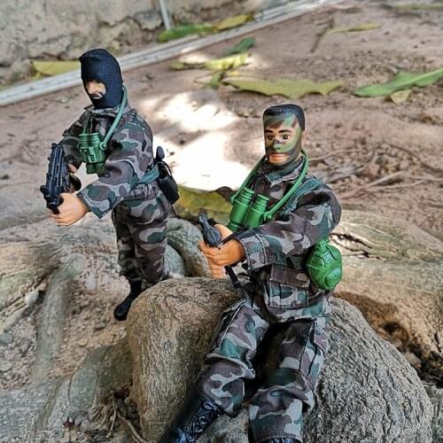 Cute Panda Military Figures
