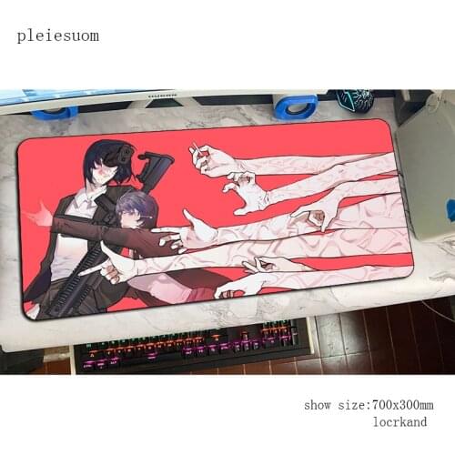 Chainsaw Man mouse pad gamer Colourful 800x300X4mm notbook mouse mat gaming mousepad Cartoon pad mouse PC padmouse mats