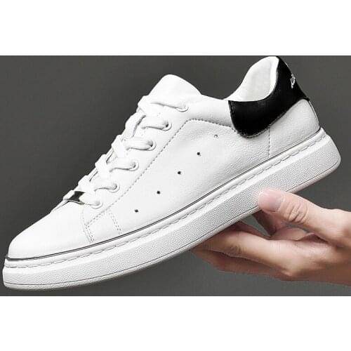 Fashion Sneakers Men Brand Shoes Men Casual Shoes Comfortable Slip on Fashion Shoes Man Genuine Leather Shoes