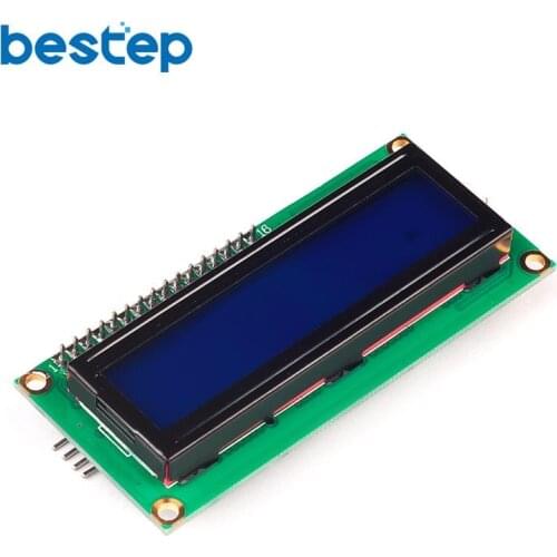 LCD1602+I2C LCD 1602 module Blue screen IIC/I2C for arduino LCD1602 Adapter plate