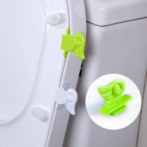 Avoid Touching Sanitary Seat Cover Toilet Seat Lifters Angel WingToilet Seat Cover Sticking Lifter Handle