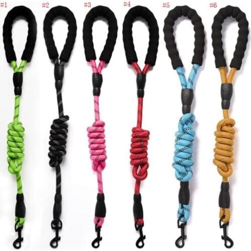 Pet Dog Leash EVA Nylon Reflective Spring Explosion-Proof Traction Leash Dog Large Medium Small Walking Dog Rope SN3402